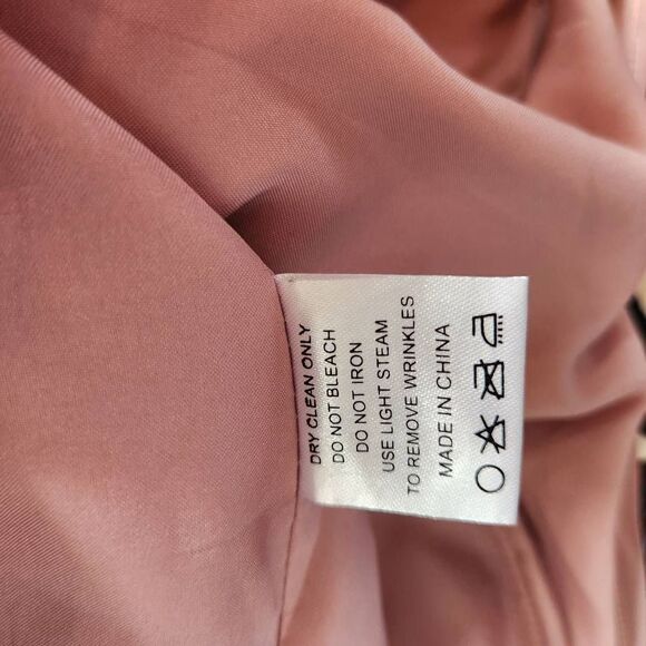 Azazie Mikaela Sleeveless Bridesmaid Dress Dusty Rose Size A2 - Picture 10 of 12